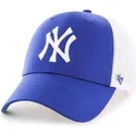 kepure-islenkta-melyna-snapback-new-york-yankees-mlb-47-brand