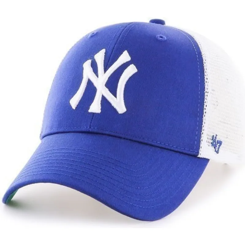 kepure-islenkta-melyna-snapback-new-york-yankees-mlb-47-brand