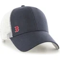 kepure-islenkta-tamsiai-melyna-snapback-boston-red-sox-mlb-47-brand
