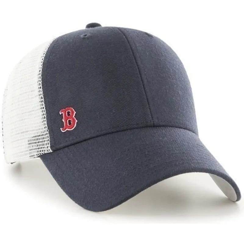 kepure-islenkta-tamsiai-melyna-snapback-boston-red-sox-mlb-47-brand