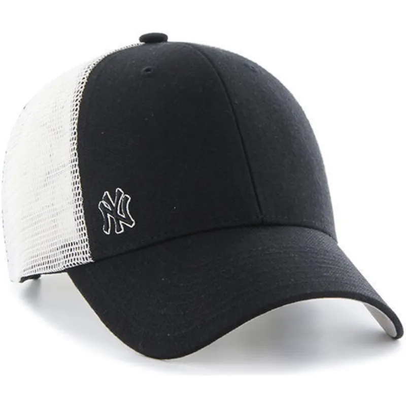 kepure-islenkta-juoda-snapback-new-york-yankees-mlb-47-brand