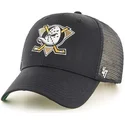 kepure-islenkta-juoda-snapback-fronal-anaheim-ducks-nhl-47-brand