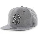 kepure-plokscia-tamsiai-melyna-snapback-tejido-vaquero-new-york-yankees-mlb-47-brand