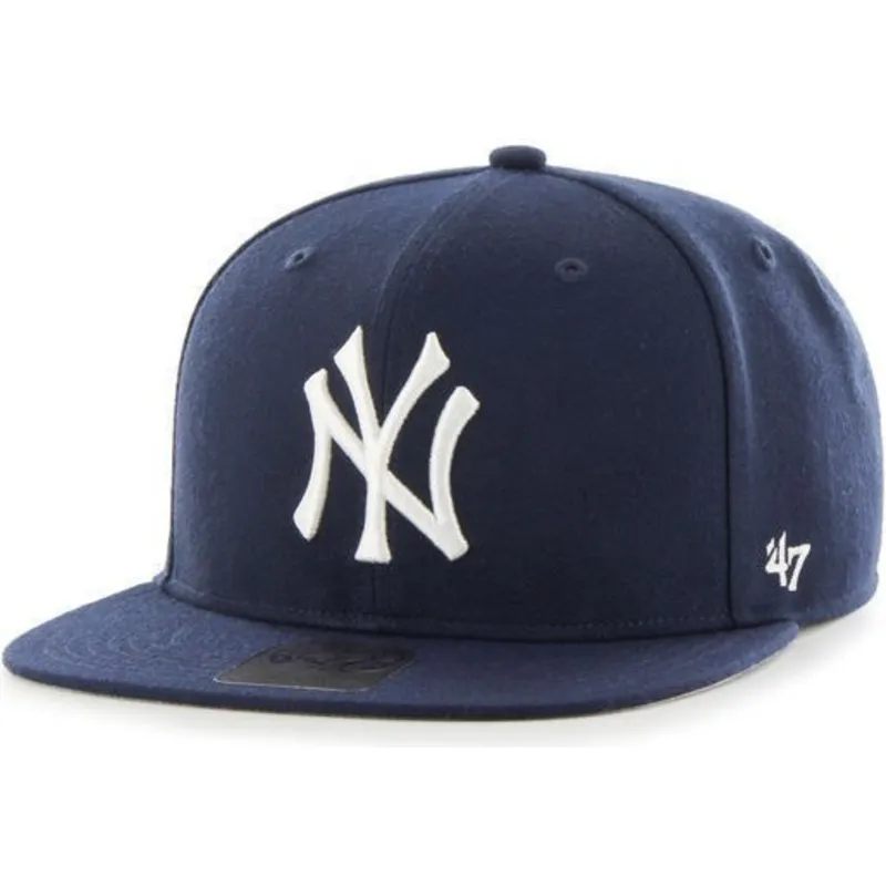 kepure-plokscia-tamsiai-melyna-snapback-new-york-yankees-mlb-47-brand kepure-plokscia-tamsiai-melyna-snapback-new-york-yankees-mlb-47-brand