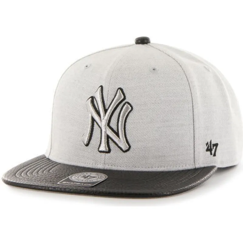 cap-plokscia-gray-snapback-lisa-lateral-new-york-yankees-mlb-47-brand