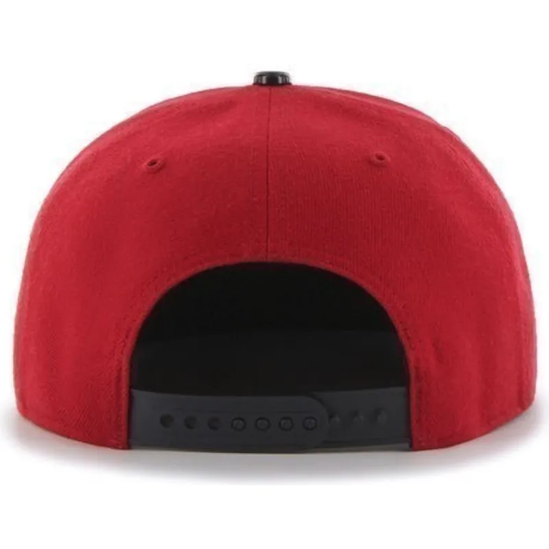 kepure-plokscia-raudona-snapback-brillante-new-york-yankees-mlb-47-brand