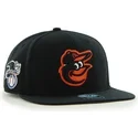 kepure-plokscia-juoda-snapback-lateral-baltimore-orioles-mlb-47-brand