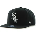 czarna-plaska-czapka-snapback-z-bocznym-logo-mlb-chicago-white-sox-marki-47-brand