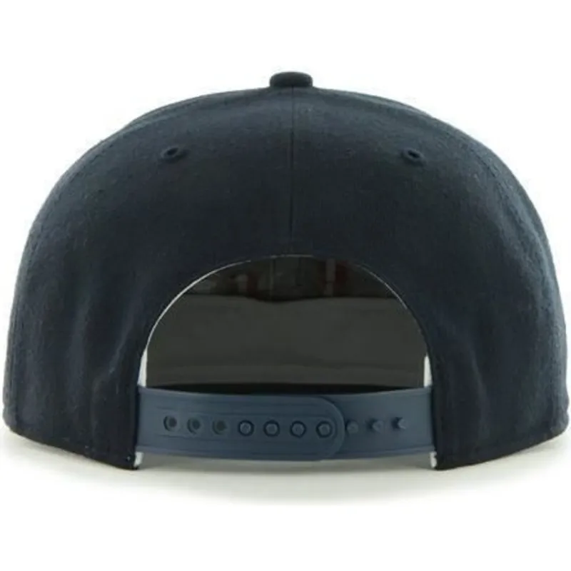 kepure-plokscia-tamsiai-melyna-snapback-lisa-lateral-cleveland-indians-mlb-47-brand