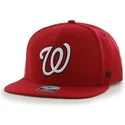 czerwona-plaska-czapka-snapback-z-bocznym-logo-mlb-washington-nationals-od-47-brand