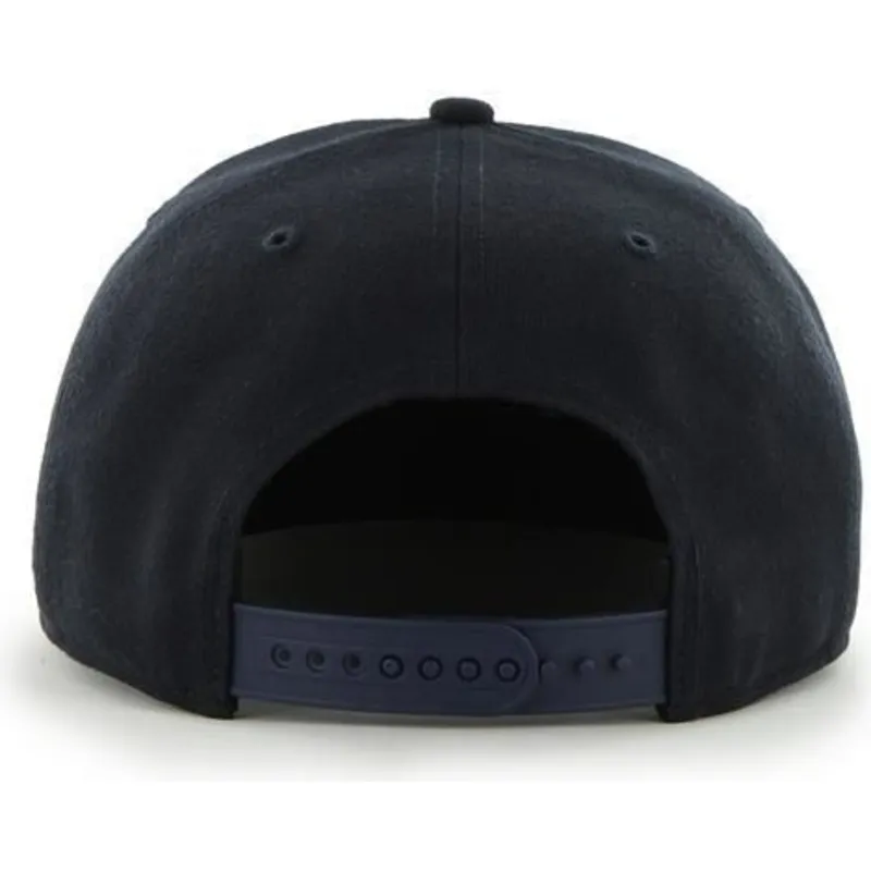 kepure-plokscia-tamsiai-melyna-snapback-lateral-new-york-yankees-mlb-47-brand
