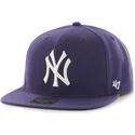 cap-plokscia-violet-snapback-lisa-lateral-new-york-yankees-mlb-47-brand