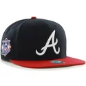 cap-plokscia-navy-blue-snapback-atlanta-braves-mlb-47-brand