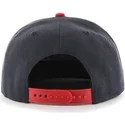 kepure-plokscia-tamsiai-melyna-snapback-boston-red-sox-mlb-47-brand
