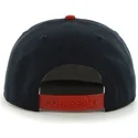 kepure-plokscia-tamsiai-melyna-snapback-antiguo-cleveland-indians-mlb-47-brand