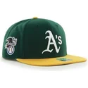 cap-plokscia-green-snapback-lisa-lateral-oakland-athletics-mlb-47-brand