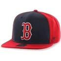 kepure-plokscia-raudona-snapback-lateral-boston-red-sox-mlb-47-brand