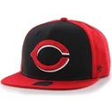 kepure-plokscia-raudona-snapback-lateral-cincinnati-reds-mlb-47-brand