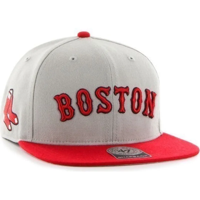 kepure-plokscia-pilka-snapback-lateral-boston-red-sox-mlb-47-brand