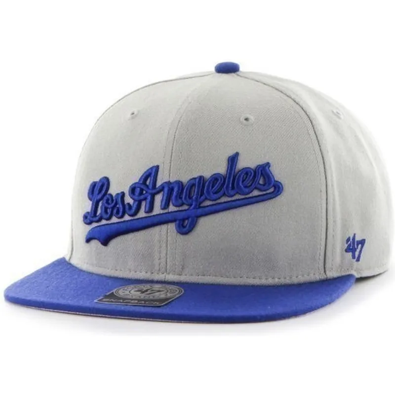 kepure-plokscia-pilka-snapback-lateral-los-angeles-dodgers-mlb-47-brand
