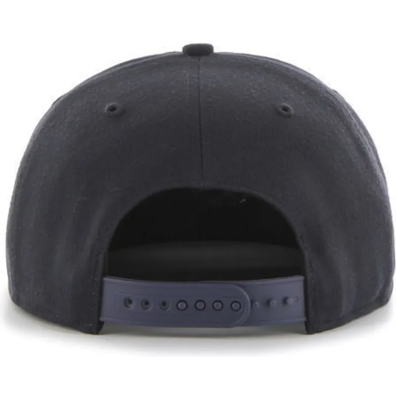 kepure-plokscia-tamsiai-melyna-snapback-lateral-atlanta-braves-mlb-47-brand