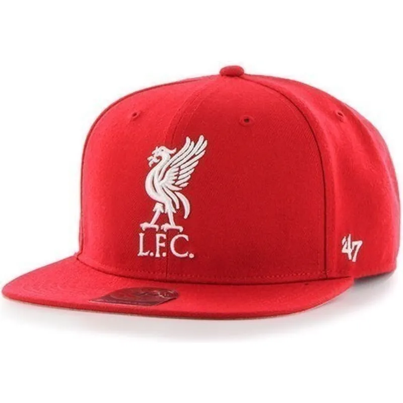 kepure-plokscia-raudona-snapback-liverpool-football-club-premier-league-47-brand