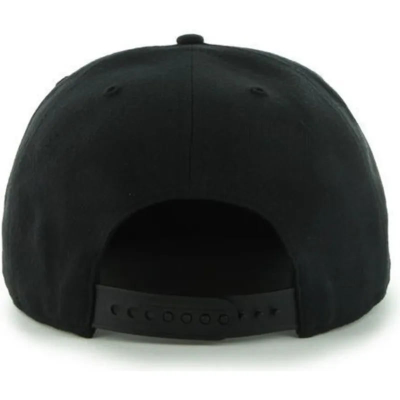 kepure-plokscia-juoda-snapback-san-jose-sharks-nhl-47-brand