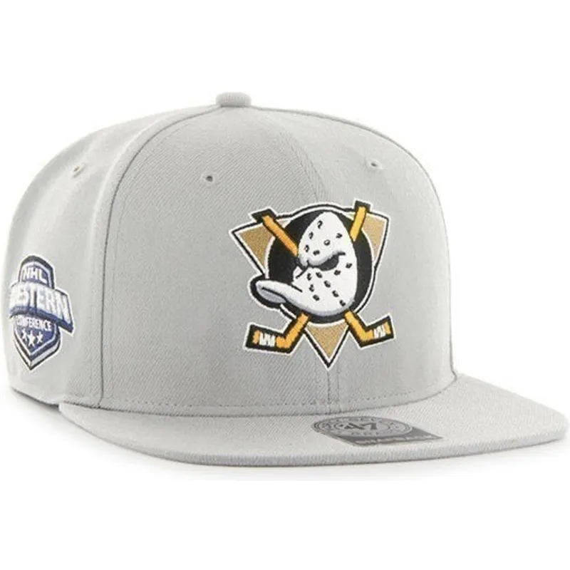 kepure-plokscia-pilka-snapback-anaheim-ducks-nhl-47-brand