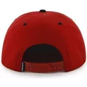 kepure-plokscia-raudona-snapback-chicago-blackhawks-nhl-47-brand