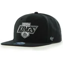 kepure-plokscia-juoda-snapback-los-angeles-kings-nhl-47-brand