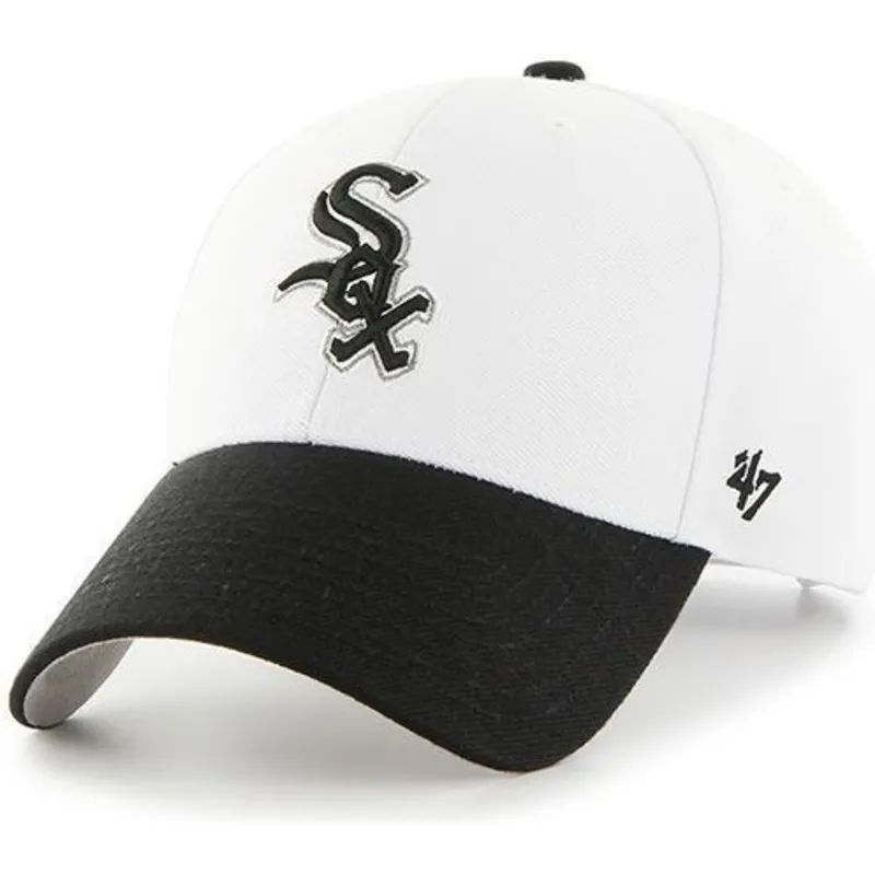 kepure-islenkta-balta-reguliuojamas-chicago-white-sox-mlb-47-brand