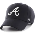 kepure-islenkta-tamsiai-melyna-reguliuojamas-atlanta-braves-mlb-47-brand