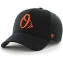 kepure-islenkta-juoda-reguliuojamas-baltimore-orioles-mlb-47-brand