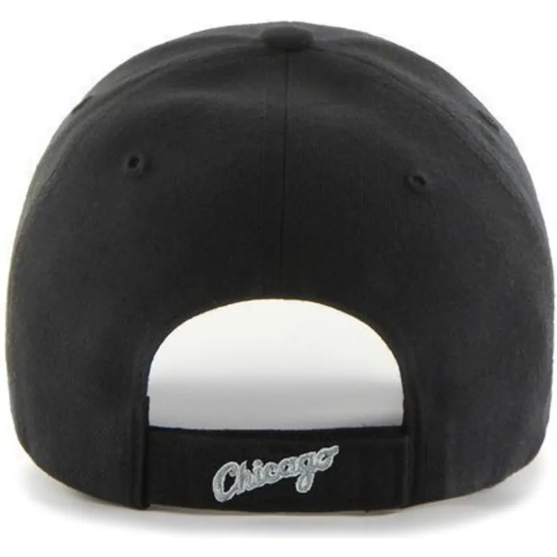 kepure-islenkta-juoda-reguliuojamas-chicago-white-sox-mlb-47-brand