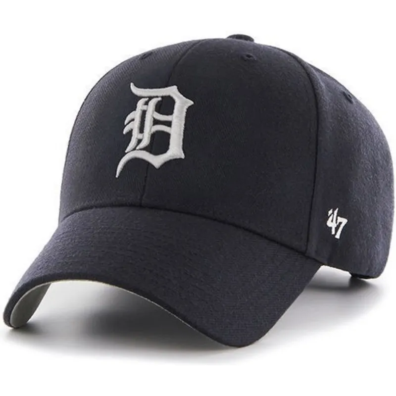 kepure-islenkta-tamsiai-melyna-reguliuojamas-detroit-tigers-mlb-47-brand