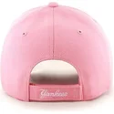 cap-islenkta-pink-adjustable-strap-lisa-new-york-yankees-mlb-47-brand