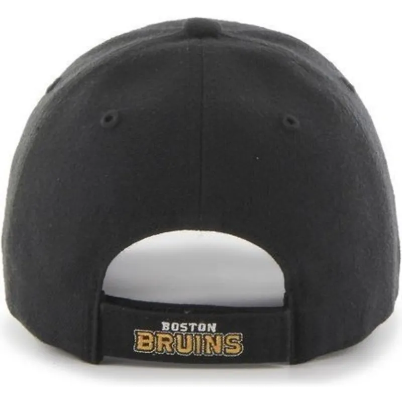 kepure-islenkta-juoda-reguliuojamas-boston-bruins-nhl-47-brand