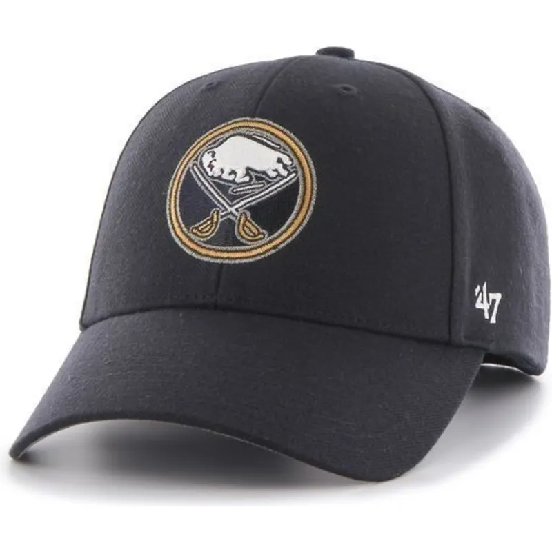 kepure-islenkta-tamsiai-melyna-reguliuojamas-buffalo-sabres-nhl-47-brand