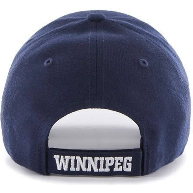 kepure-islenkta-tamsiai-melyna-reguliuojamas-winnipeg-jets-nhl-47-brand