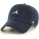 kepure-islenkta-tamsiai-melyna-reguliuojamas-atlanta-braves-mlb-47-brand