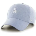 niebieska-czapka-z-zakrzywionym-daszkiem-z-malym-logo-mlb-los-angeles-dodgers-od-47-brand