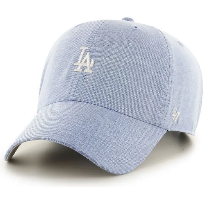 kepure-islenkta-melyna-reguliuojamas-los-angeles-dodgers-mlb-47-brand