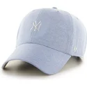 niebieska-czapka-z-zakrzywionym-daszkiem-z-malym-logo-mlb-new-york-yankees-od-47-brand
