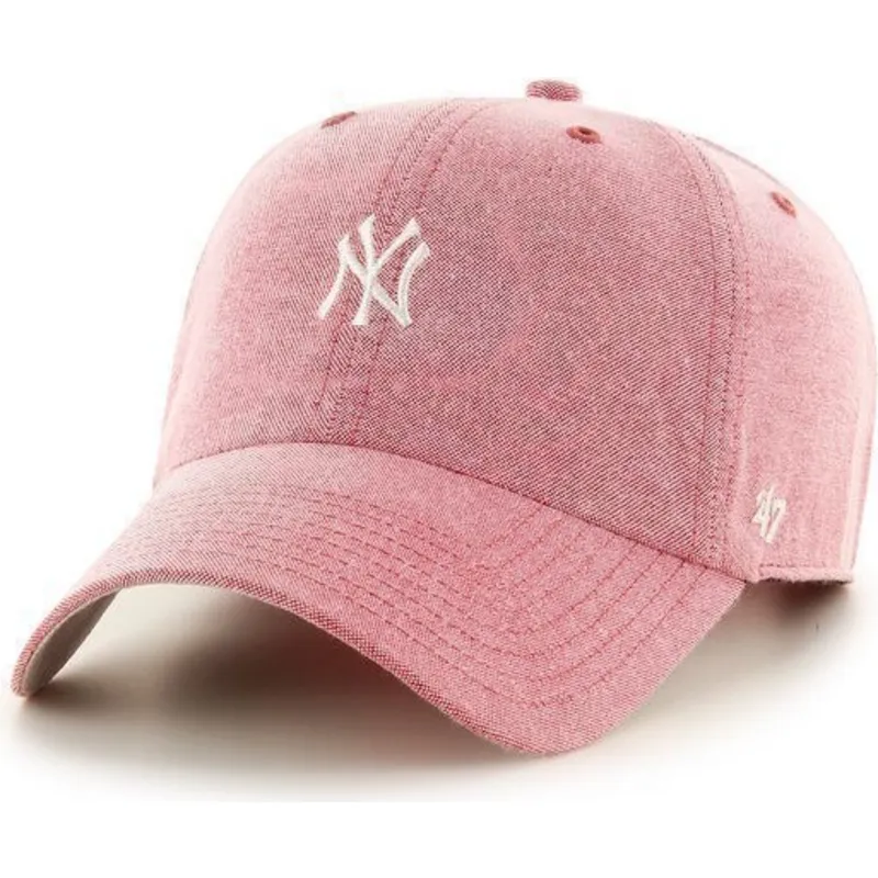 kepure-islenkta-rozine-reguliuojamas-new-york-yankees-mlb-47-brand