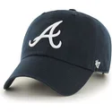 kepure-islenkta-tamsiai-melyna-reguliuojamas-atlanta-braves-mlb-47-brand