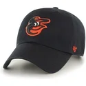 kepure-islenkta-juoda-reguliuojamas-baltimore-orioles-mlb-47-brand