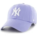kepure-islenkta-violetine-reguliuojamas-new-york-yankees-mlb-47-brand
