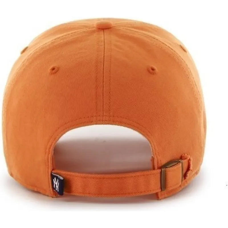 kepure-islenkta-oranzine-reguliuojamas-new-york-yankees-mlb-47-brand