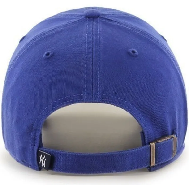kepure-islenkta-melyna-reguliuojamas-new-york-yankees-mlb-47-brand