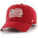 kepure-islenkta-raudona-reguliuojamas-new-england-revolution-fc-major-league-soccer-47-brand